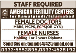 This is advertisement image of American Fertility Centers jobs